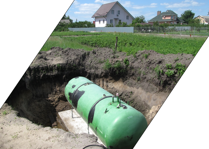 Система автономного газопостачання скрапленим газом зерносушильного комплексу у Стадниці